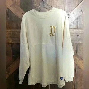 Disney Parks Pixie Dust Spirit Jersey Gold Disneyland Castle Size XL